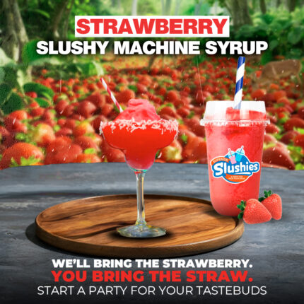 Strawberry Lime Slush Syrup Mix