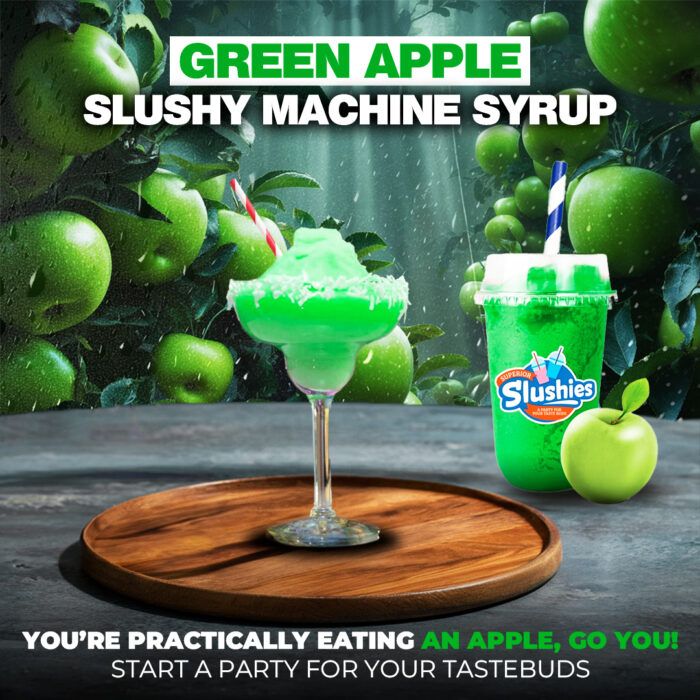 Green Apple Slush Syrup Mix