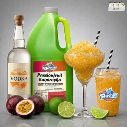 Passionfruit Caipiroska Cocktail Slushy Machine Syrup - 6x2L