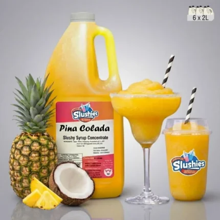 Pina Colada Cocktail Slushy Machine Syrup - 6x2L