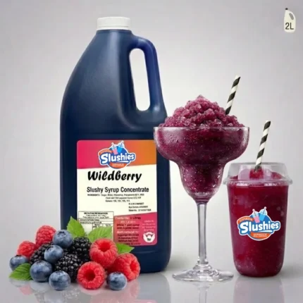 Wildberry Slushy Machine Syrup - 2L