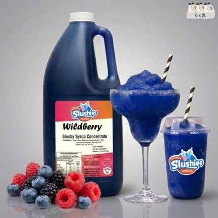 Wildberry Carton Slushy Machine Syrup – 6x2L